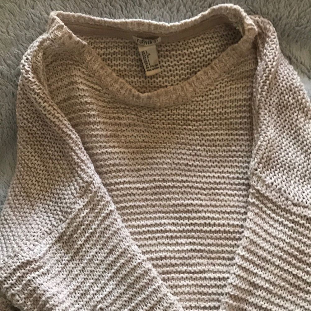FOREVER 21 COZY KNIT SWEATER